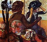 Edgar Degas Famous Paintings - At the Milliners